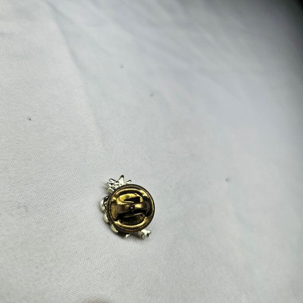 vintage 90s gold rooster broach pin - Picture 2 of 2